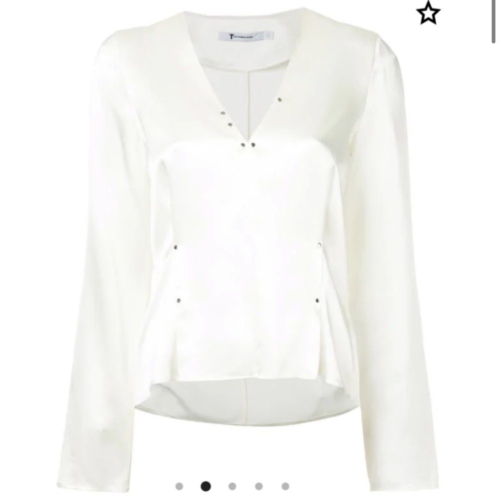 T Alexander Wang | Rivet Embellished Blouse